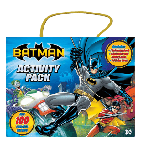 Batman Aktivitetsset Klistermärken och Målarbok