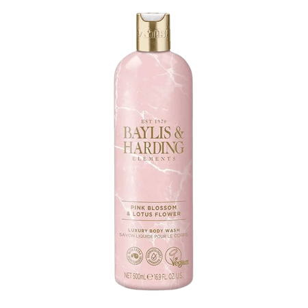 Baylis & Harding Elements Pink Blossom & Lotus Flower Lyxig Body Wash - 500 ml