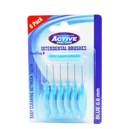 Beauty Formulas Interdentalborstar 0 6mm - 6 st