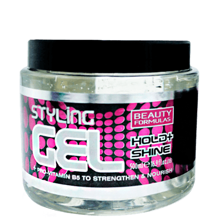 Beauty Formulas Hold & Shine Styling Gel - 500 ml