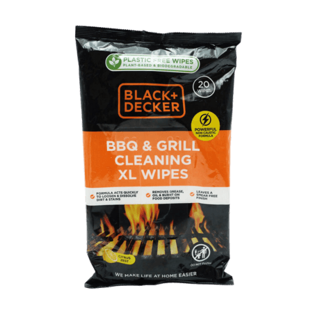Black & Decker BBQ & Grill Cleaner Wipes - 20 st