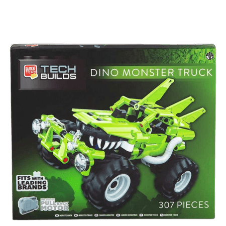 Block Tech Dino Monster Truck Tech Builds – 307 st
