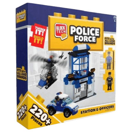 Block Tech Police Force Station & Officers – 220 st