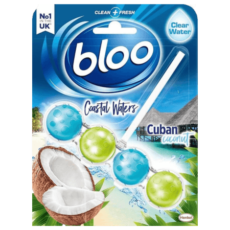 Bloo Coastal Waters Cuban Coconut Toalettringsblock – 50 g