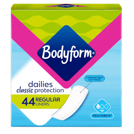 Bodyform Dailies Classic Protection Regular Trosskydd - 44 st