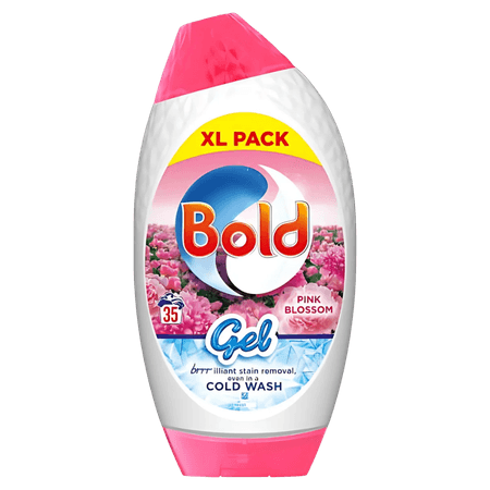 Bold Pink Blossom Gel Flytande Tvättmedel - 1225 ml
