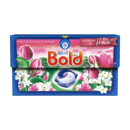 Bold All in 1 Platinum Cherry Blossom tvättlappar - 29 st