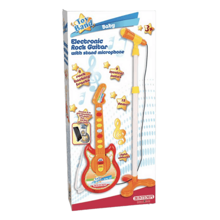 Bontempi Baby Rock Gitarr med Stativ Mikrofon