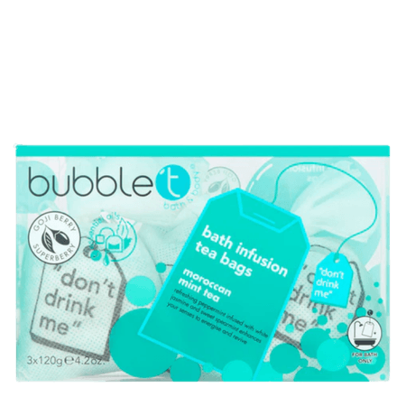 Bubble T Moroccan Mint Badinfusion Tepåsar - 3 x 120 g