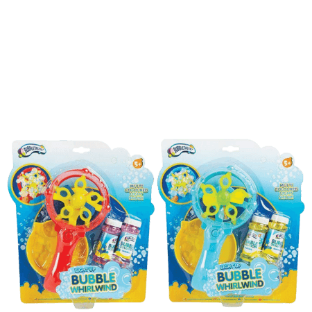 Bubble Tastic Light Up Bubble Whirlwind Assorted – 1 st