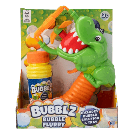 Bubblz Dinosaur Flurry Bubbelvätska – Assorterade