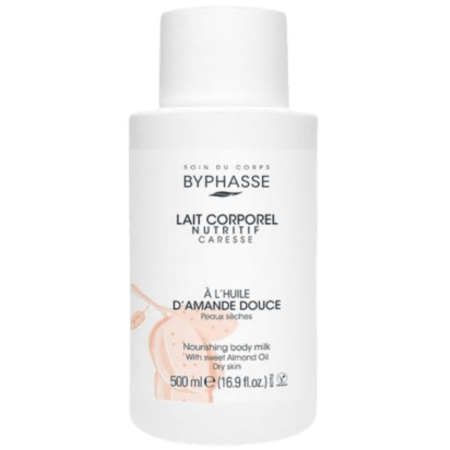 Byphasse Nourishing Body Milk with Sweet Almond Oil – 500ml