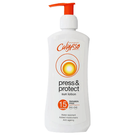 Calypso SPF 15 Sun Press & Protect Sollotion - 500 ml