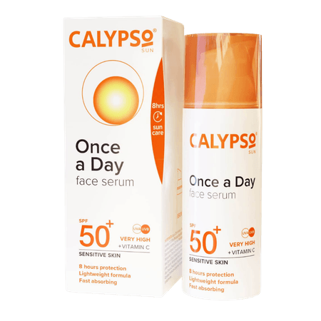 Calypso SPF 50+ Sensitive Skin Solserum För Ansikte & Hals - 50 ml
