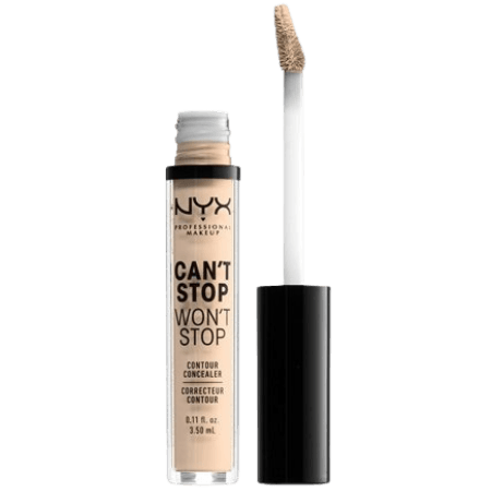 NYX Prof. Makeup Can't Stop Won't Stop Contour Concealer - Light Ivory
