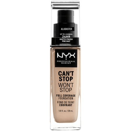 NYX Can't Stop Won't Stop Foundation - Alabaster