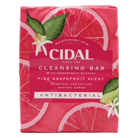 Cidal Pink Grapefruit Antibakteriell Fast Handtvål - 2 x 100 g