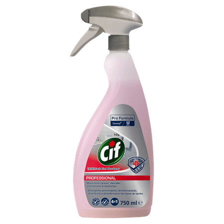 Cif Pro Formula TASKI Sani 4-i-1 Badrumsrengöringsspray - 750 ml