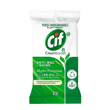 Cif Antibakteriella rengöringsservetter för flera ändamål - 28 st