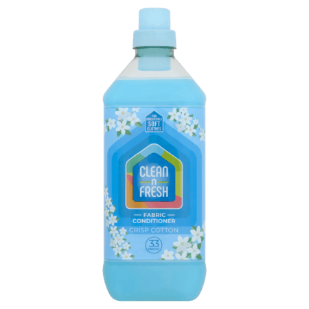 Clean & Fresh Crisp Cotton Fabric Conditioner – 1000ml