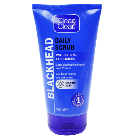 Clean & Clear Natural Exfoliators Daglig Scrub mot Pormaskar - 150 ml