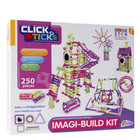 Click Sticks Imagi-Build Construction Kit – 250 st