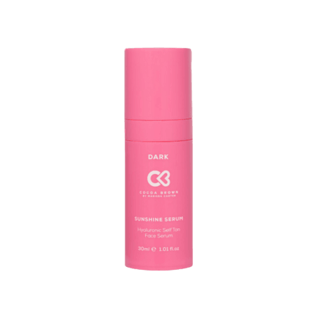 Cocoa Brown Sunshine Serum Hyaluronic självbrännande ansiktsserum - Mörk