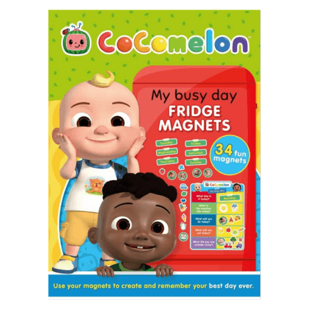 Cocomelon My Busy Day My Calendar Kylskåpsmagneter