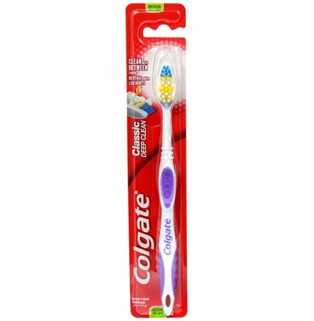 Colgate Deep Clean Medium Tandborste - Assorterad