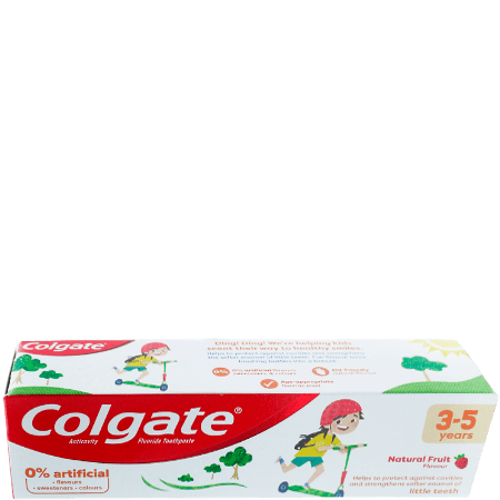 Colgate Kids Natural Fruit Tandkräm 3-5 år - 75 ml