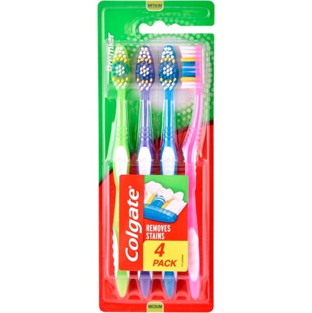 Colgate Premier Clean Medium tandborstar - 4 st