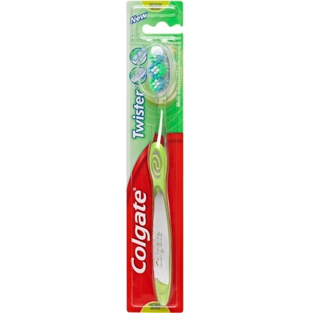 Colgate Twister Medium Tandborste - Grön