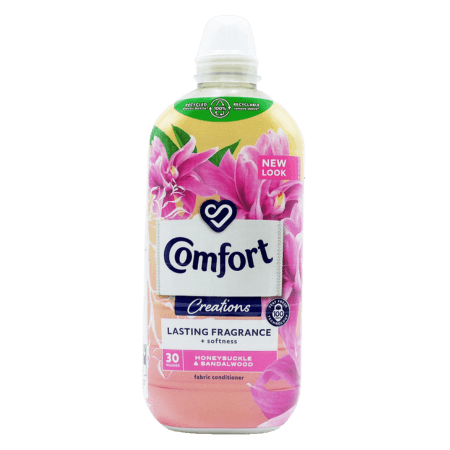 Comfort Creations Honeysuckle & Sandalwood tygbalsam - 900 ml