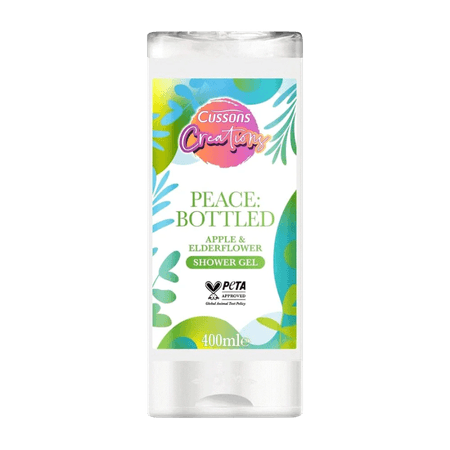 Cussons Creations Äpple & Fläderblom Peace Duschgel - 400 ml