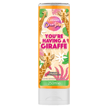Cussons Creations Having A Giraffe Aprikos & Jungle Papaya Duschgel - 250 ml