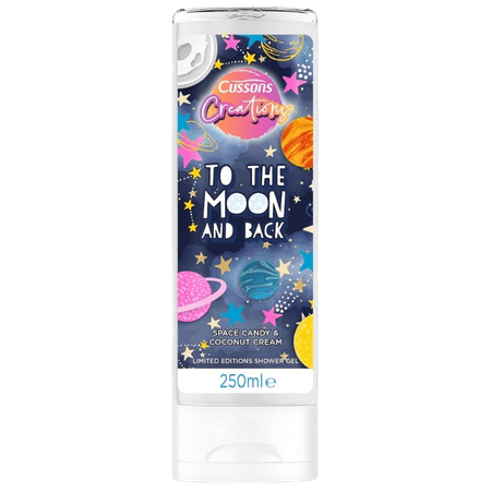 Cussons Creations To The Moon & Back Space Candy & Kokoskräm Duschgel - 250 ml