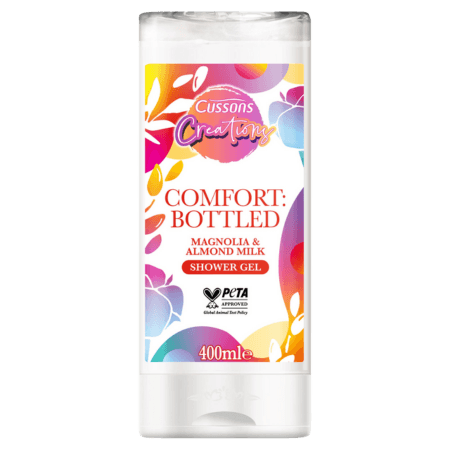 Cussons Creations Comfort Magnolia & Almond Milk Duschgel - 400ml