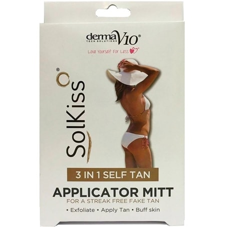 Derma V10 3in1 Självbrunande handske