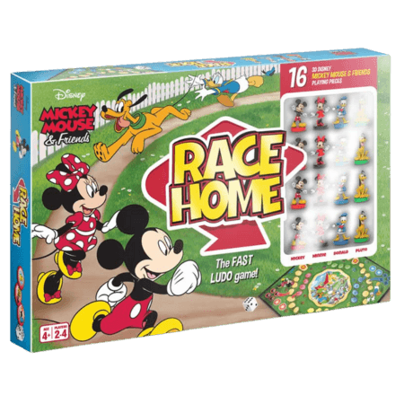 Disney Mickey & Friends Race Home Board Game
