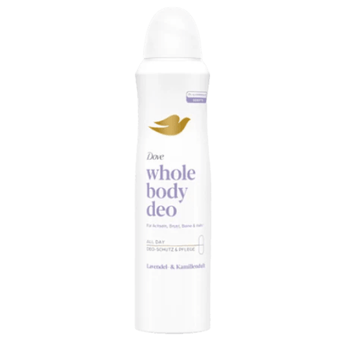 Dove Lavender & Chamomile Whole Body Deodorant Spray – 150 ml