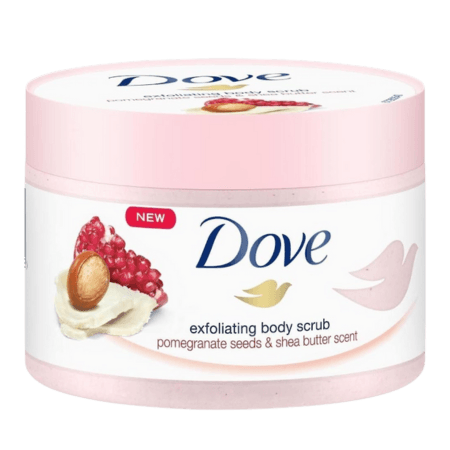 Dove Pomegranate & Shea Butter Body Scrub – 225ml