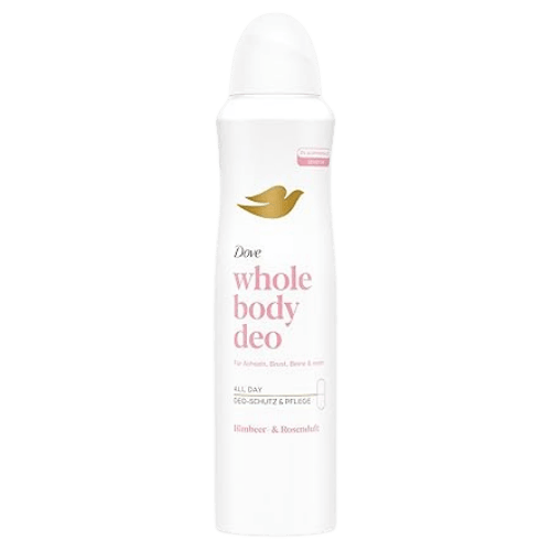 Dove Raspberry & Rose Whole Body Deodorant Spray – 150 ml