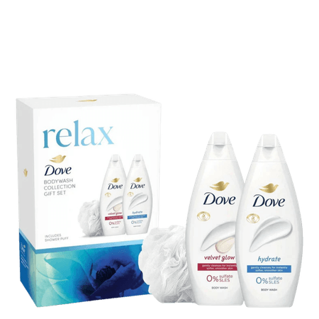 Dove Relax Body Wash Collection Presentset – 2 st