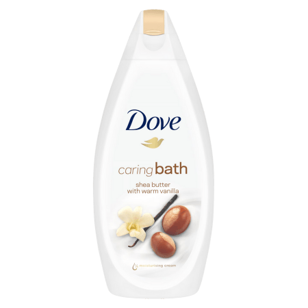 Dove Caring Bath Shea Butter Body Wash - 450 ml