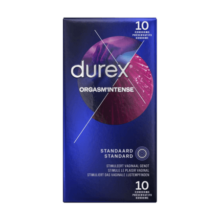 Durex Intense Orgasm Kondomer - 10 st