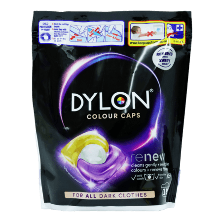 Dylon Colour Tvättkapslar för Mörka Kläder – 18 st.