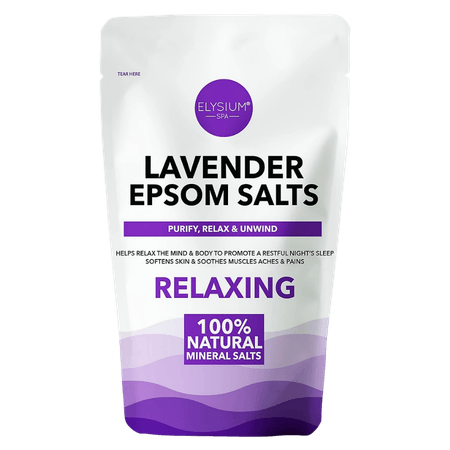 Elysium Spa Relaxing Epsomsalt Lavendel – 450 g