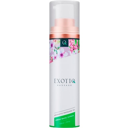Exotiq Massageolja Färsk basilika citron - 100ml