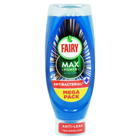Fairy Max Power Anti-Bacterial Eucalyptus Diskmedel – 730ml