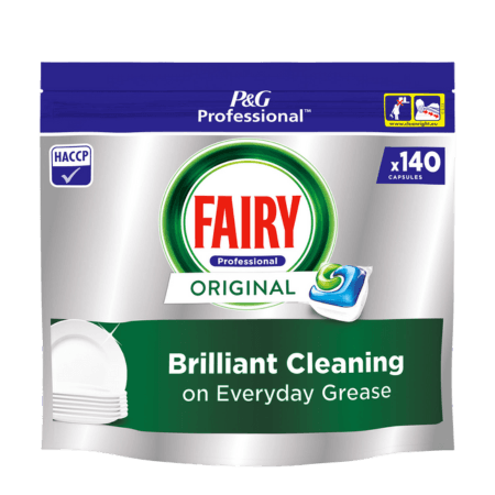 Fairy Professional Original All-in-One Dishwasher Tablets – 140 pcs
